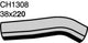 MACKAY BOTTOM HOSE MAZDA RX-7 SER 1-3 12A -1986 CH1308