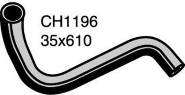 MACKAY BOTTOM HOSE NISSAN 260Z 75-79