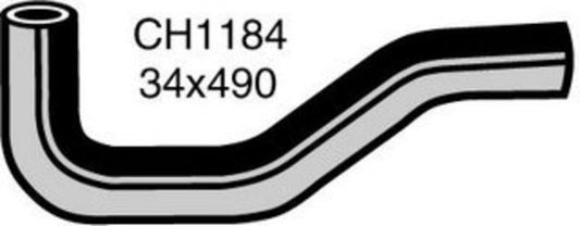 MACKAY RADIATOR HOSE UPPER FORD COURIER MAZDA 1.8 CH1184