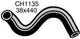 MACKAY RADIATOR HOSE UPPER CHRYSLER CL/CM 6 CH1135