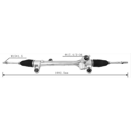 SAS AUTO PARTS STEERING R  P ASSY COROLLA ALTIS SR2017
