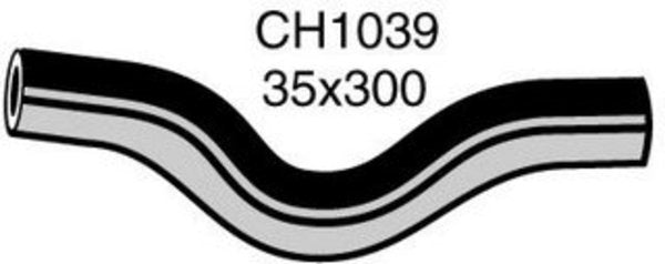 MACKAY TOP HOSE LEFT HAND JAGUAR XJ12