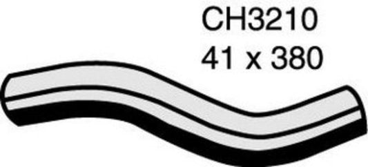 MACKAY BOTTOM HOSE - LANDCRUISER