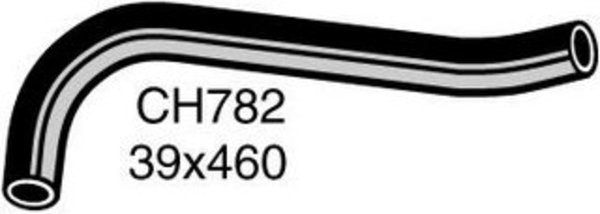 MACKAY TOP HOSE CHRYSLER VALIANT VE V8