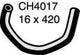 MACKAY HEATER HOSE PAJERO 2.8