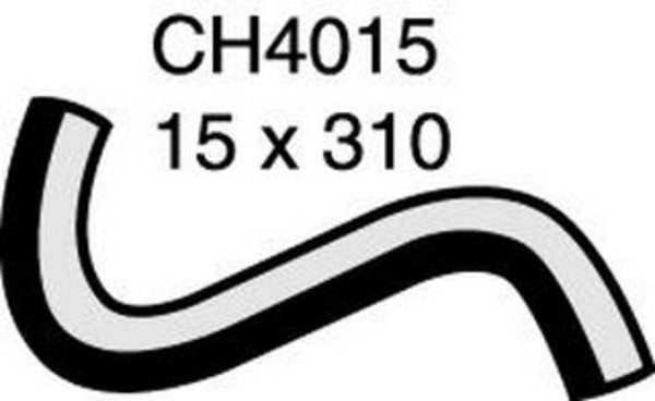 MACKAY HEATER HOSE PAJERO 4M40T