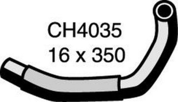 MACKAY HEATER HOSE B MITSUBISHI TRITON 6G72