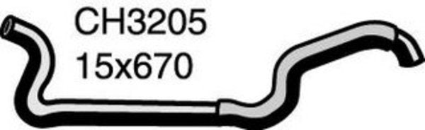 MACKAY ENGINE TO HEATER HOSE IMPREZZA