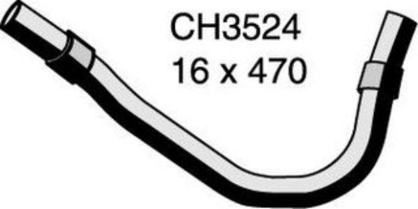 MACKAY HEATER HOSE CORONA 2SC