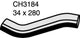 MACKAY NISSAN RADIATOR HOSE UPPER CH3184