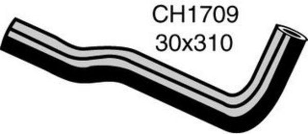 MACKAY Radiator Upper Hose  - HOLDEN RODEO KB - 2.2L I4  DIESEL - Manual & Au