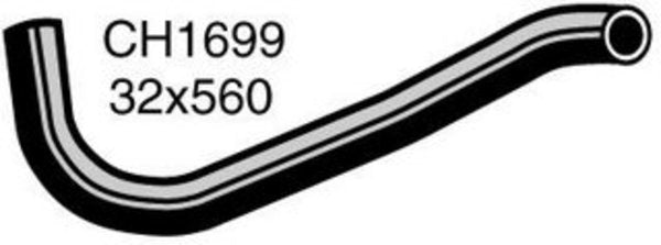 MACKAY Radiator Lower Hose  - TOYOTA CRESSIDA MX73R - 2.8L I6  PETROL - Manua