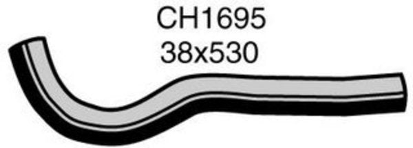 MACKAY Top Hose NISSAN PATROL SAFARI GQ - 4.2L I6 CH1695