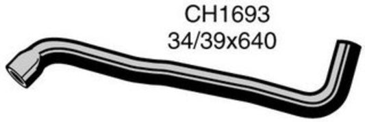 MACKAY Radiator Upper Hose FORD NISSAN PATROL GQ - 4.2L I6 CH1693