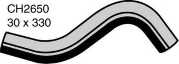 MACKAY RADIATOR HOSE UPPER MAZDA B6ZE 16V DHC &gt;93 CH2650