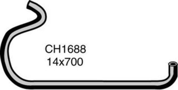 MACKAY Heater Hose HOLDEN COMMODORE VS - 5.0L V8 HSV CH1688