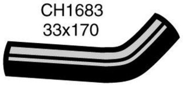 MACKAY Heater Hose HOLDEN COMMODORE VN - 3.8L V6 CH1683