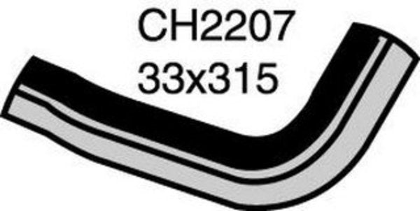 MACKAY KIA SPORTAGE RADIATOR HOSE UPPER CH2207
