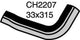 MACKAY KIA SPORTAGE RADIATOR HOSE UPPER CH2207