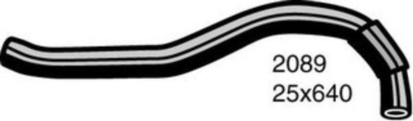 MACKAY Radiator Lower Hose HONDA PRELUDE AB 1.8L I4 CH2089