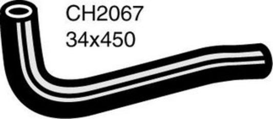 MACKAY Radiator Upper Hose NISSAN DATSUN NAVARA D21 2.0L I4 CH2067