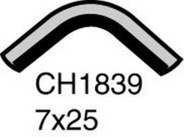 MACKAY Heater Hose TOYOTA COROLLA KE70R 1.3L I4 SPRINTER CH1839