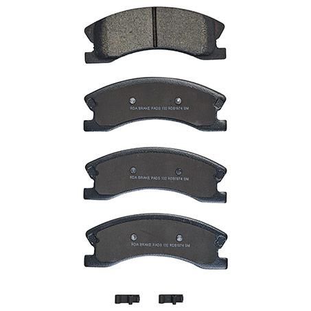 RDA GP MAX LOW METALLIC BRAKE PAD SET JEEP GRAND CHEROKEE RDB1974