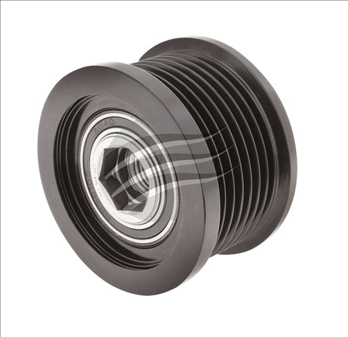 JAYLEC CLUTCH PULLEY 7PV 13.8MM THREAD 17MM SHAFT 58MM O/D 53-1056-1A