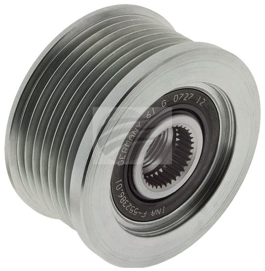 JAYLEC PULLEY 7PV CW NISSAN NAVARA 2.5L DIESEL D40 INA 53-1058