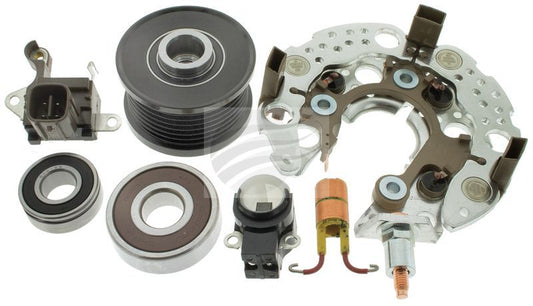 JAYLEC ALTERNATOR REPAIR KIT TOYOTA HILUX 3.0L DSL100AMP 17MM SHAFT 53-8591-1