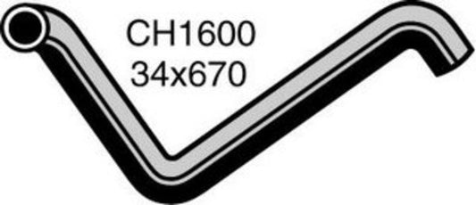 MACKAY Radiator Lower Hose  - NISSAN 720 720 - 2.2L I4  PETROL - Manual & Aut