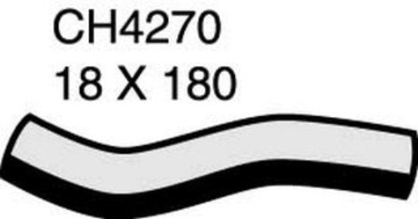 MACKAY HEATER HOSE A TOYOTA PRADO 3.0 96-02