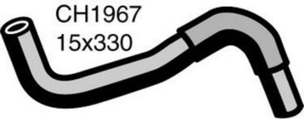 MACKAY Heater Hose FORD LASER KH - 1.6L I4 MAZDA - Manual & Auto CH1967