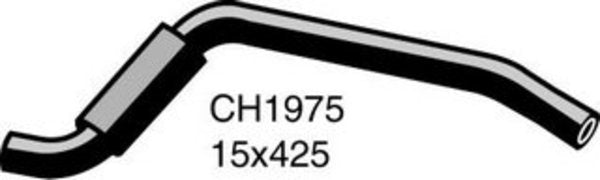 MACKAY Heater Hose TOYOTA CAMRY SDV10R, SXV10R - 2.2L I4 PETROL CH1975