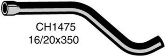 MACKAY Heater Hose  - HOLDEN CAMIRA JE - 2.0L I4  PETROL - Manual