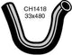 MACKAY Radiator Lower Hose TOYOTA CORONA RT100R 1.6L I4 PETROL CH1418