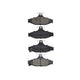 RDA BRAKES RDA GP Max General Purpose Low Metallic Brake Pad Set RDB2158