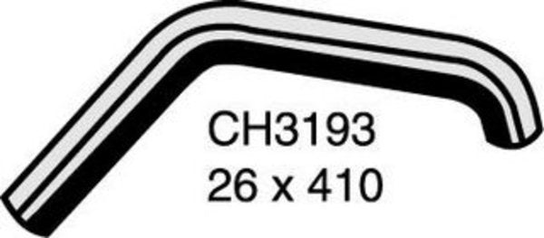 MACKAY RADIATOR HOSE UPPER NISSAN LAUREL RD28 CH3193