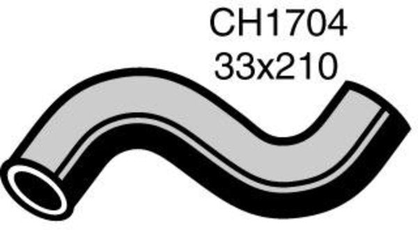 MACKAY Radiator Upper Hose  - TOYOTA CRESSIDA MX73R - 2.8L I6  PETROL - Manua