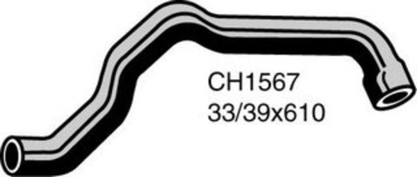 MACKAY Radiator Lower Hose NISSAN SKYLINE R31 - 3.0L I6 CH1567