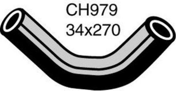 MACKAY RADIATOR HOSE LOWER CH979