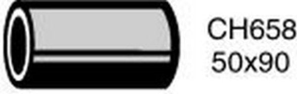 MACKAY RADIATOR HOSE LOWER BEDFORD CH658