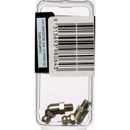 CHAMPION AUTO PARTS Champion Grease Nipple 6mm 45 Degree BH064
