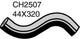 MACKAY RADIATOR HOSE LOWER FORD FALCON 91-94 RADIATOR TO PIPE CH2507