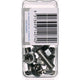 CHAMPION AUTO PARTS Champion Stainless Steel Screw & Nut Pack 8 x 25 CSP44