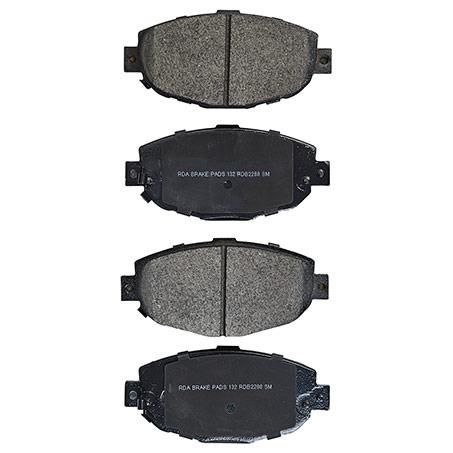 RDA BRAKES RDA GP Max General Purpose Low Metallic Brake Pad Set RDB2288