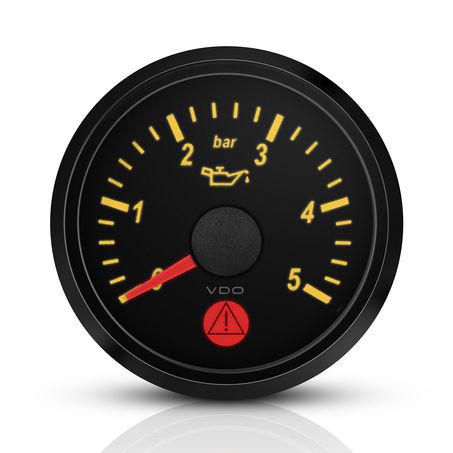 VDO SingleViu Oil Pressure Gauge 0-5 Bar A2C3833160030