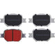 RDA PHANTOM CERAMIC BRAKE PAD SET TOYOTA RDC1431