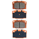 RDA BRAKES RDA GP Max General Purpose Low Metallic Brake Pad Set RDB1164