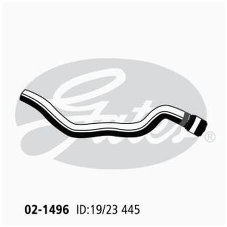 Gates Moulded Heater Hose 02-1496